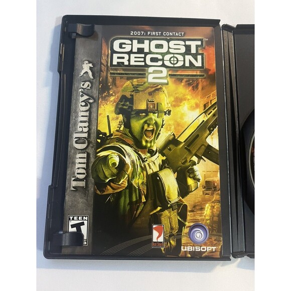 Tom Clancy's Ghost Recon 2 (PlayStation 2, 2004) PS2 Complete With Manual Tested - Picture 5 of 9